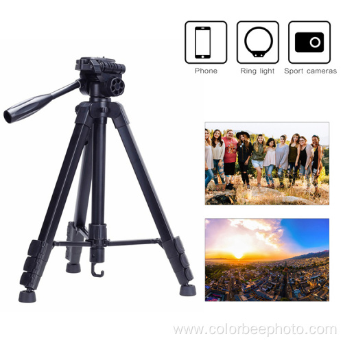 Professional 668 Aluminum Camera Tripod